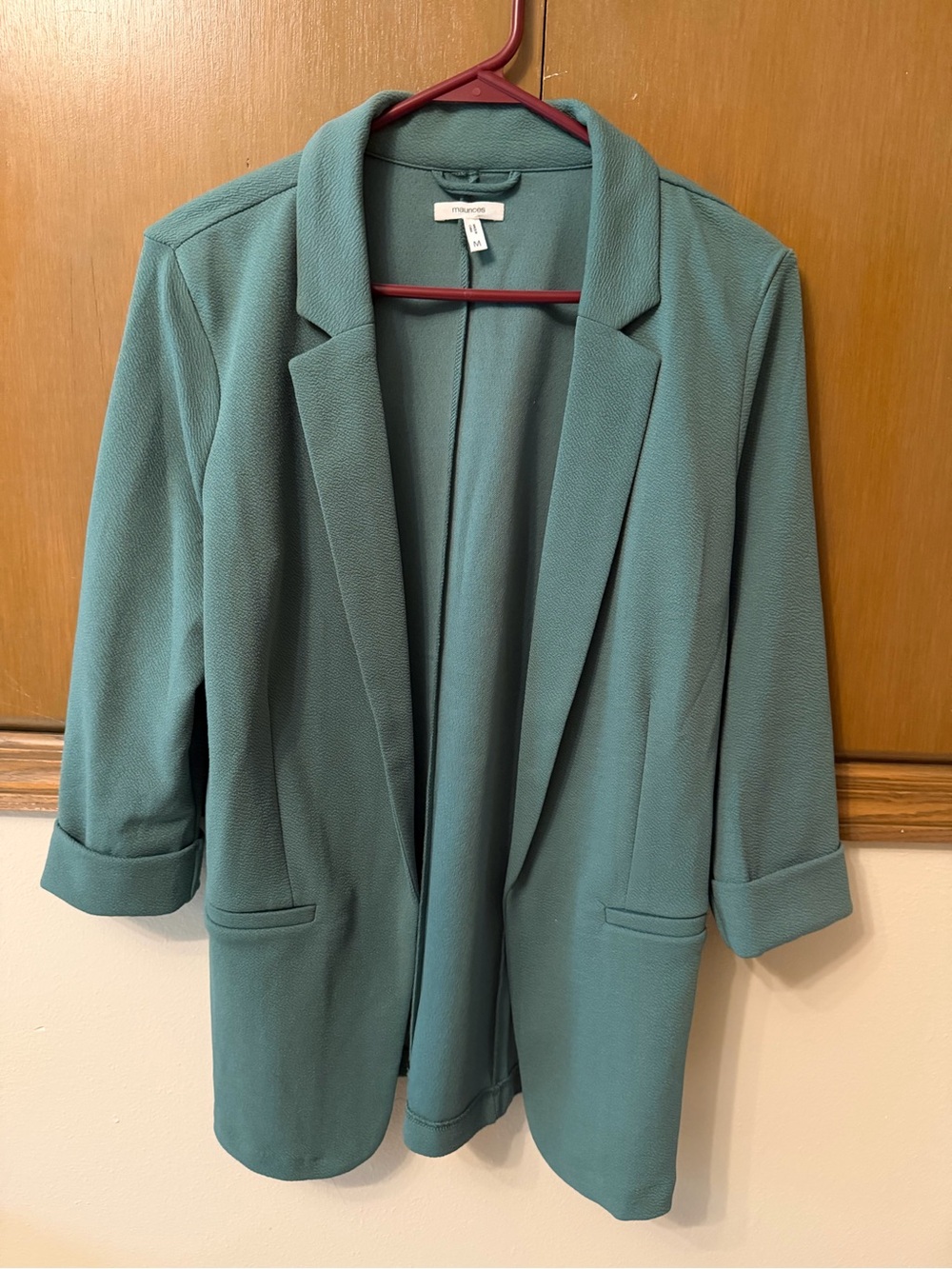 Maurices Green Open-Front Blazer- Medium
